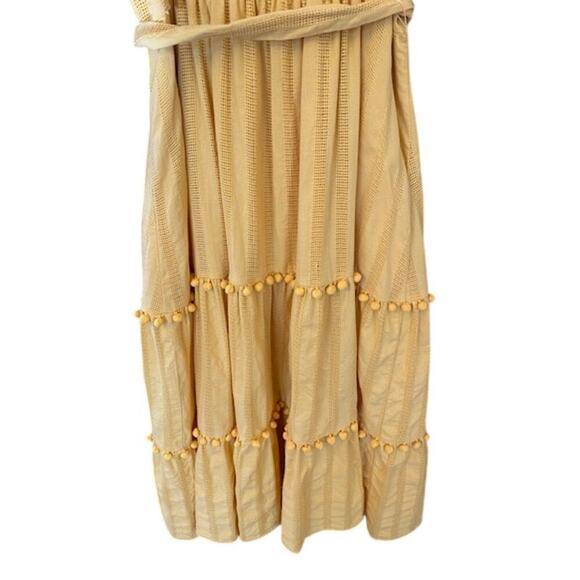 Tahari ASL Womens Daytime Midi Boho Sundress Sz 16 - Picture 4 of 8